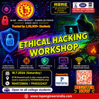 Ethical Hacking Workshop 2026 venue Poster
